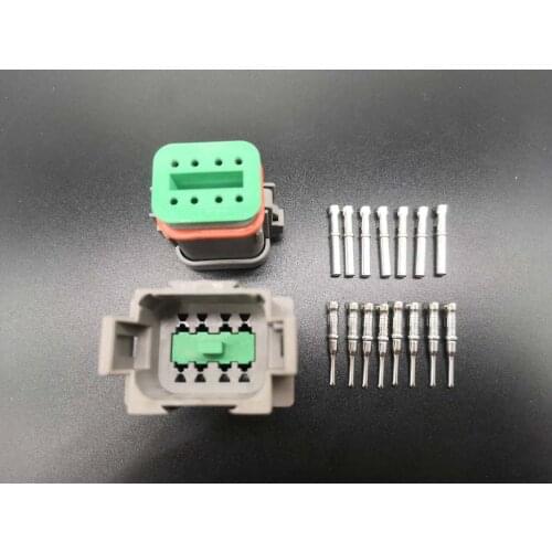 DT-08P/S 5 sets of 8pin 1.5 waterproof male and female car connector plug for car, motorcycle, skateboard