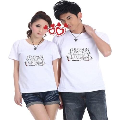 Popular Trend Anime Diabolik Lovers Tshirt O-Neck Women Men Tshirt Summer Short Sleeve Streetwear Game Kawaii Children Clothes