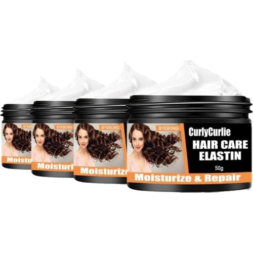 No-Wash Quick-Drying Gel Hair Oil Moisturizing Continuous Molding Hair Elastin Styling Cream Reduce Frizz Hair Care Spray TSLM1