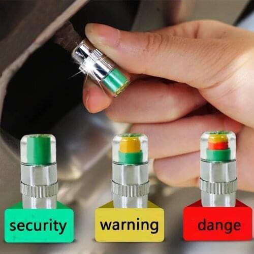 4pcs Car Tire Air Pressure Valve Stem Caps Sensor Indicator For Lada Priora Sedan sport Kalina Granta Vesta X-Ray XRay