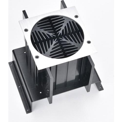 KSA-50 Gold Seal Tube Class A Power Amplifier Air Cooling Radiator Wind Tunnel Radiator High Power Class A Power Amplifier Heat