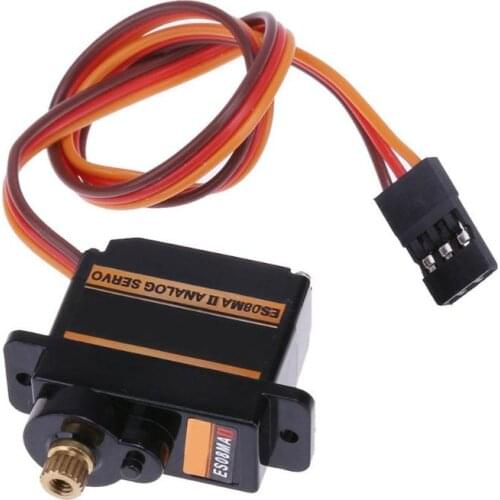 Mini Size Metal Gear Analog Servo ES08MA II Professional Longoing Life RC Motor Replacement Part Efficient Mini Gear Servo