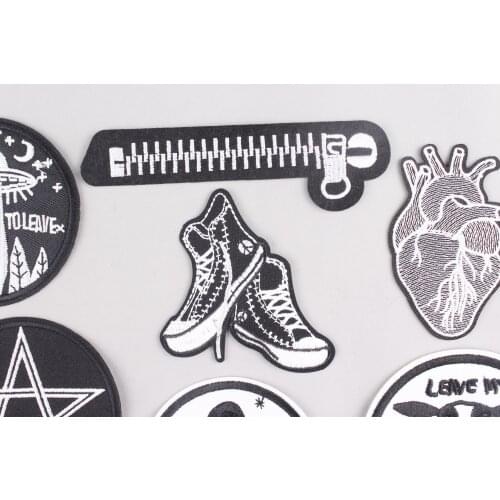 Stickers On Clothes Iron Patches Ropa Termoadhesivos Motorcycle Appliqued Sticker Quality Decoration Sew On Fabric Cowboy Badge