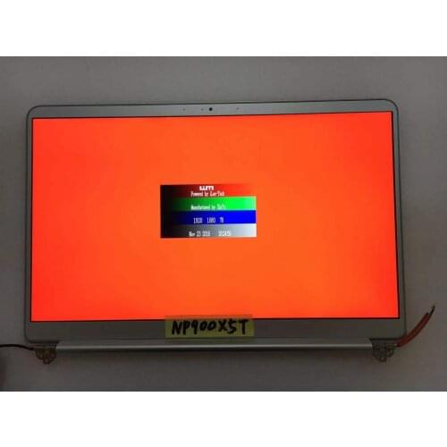 Original 15.0" For Samsung NP900X5T NP900X5Y NP900X5N NT900X5T LCD Display screen Assembly silver FHD 1920*1080 Fully Tested