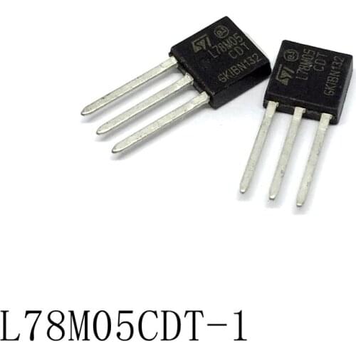 Three-terminal regulator tube L78M05CDT-1 TO-251 0.5A/5V 10pcs/lots new in stock