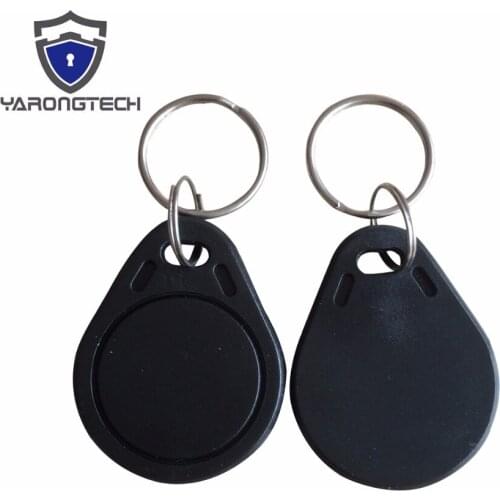 100PCS Black IC 13.56mhz RFID Identification Door Entry Access Key Keyfob Card