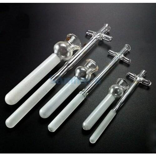 3ML Borosilicate Lab Glass Tissue Grinder Homogenizer Pour Spout Cross Handle