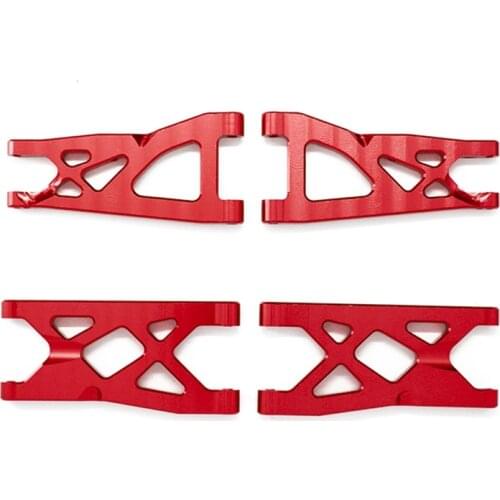 4Pcs Metal Front & Rear Suspension Arms Set for Arrma 1/10 SENTON VORTEKS Typhon Big Rock Granite RC Car Parts