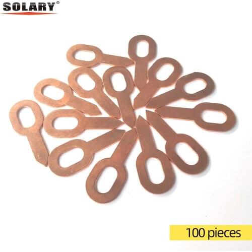 100Pcs Spot Welder Accessories Dent Pulling Rings Spot Welding Machine Consumables Tool Car Body Repair Panel Washer