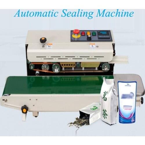 Automatic Film Sealing Machine Plastic Bag Foil Bag Packaging Machine FR-900C