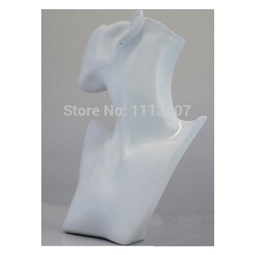 Free Shipping!! Fashionable Female Fiberglass Mannequin head Manikin For Earring & Necklace Top Level Made In Guangzhou