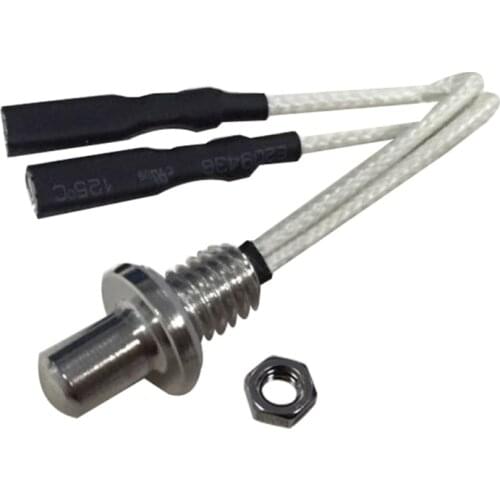 808F High Precision Temperature Sensor Probe M6 Brass Screw Thread for Coffee Machine, Water Heater, Wall Mounted Stove