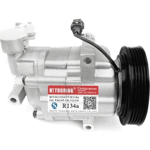 For Nissan MARCH III MICRA K12 16V NOTE E11 1.4 1.6 ac compressor 92600AX80A 92600AX80B 92600AX800 92600AX84B DKV08