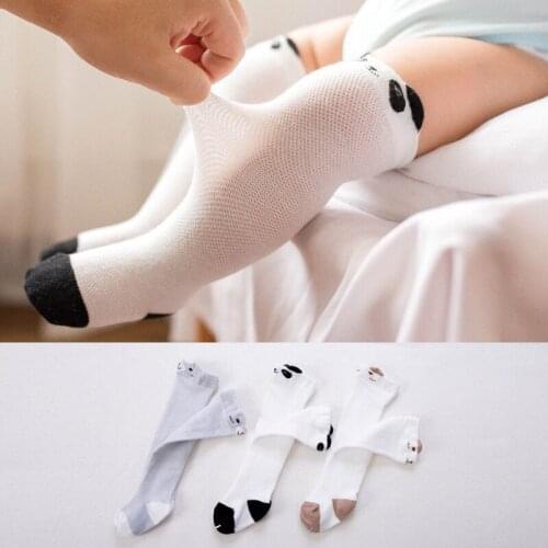Breathable Cute3D Animal Pattern Socks Toddler Newborn Baby long Socks For 0-2 years old Child