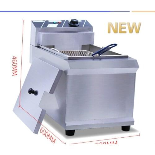 Electric Deep Fryers Desktop commercial electric blast furnace large capacity frying pan fry Fried chicken fryer fryi NEW