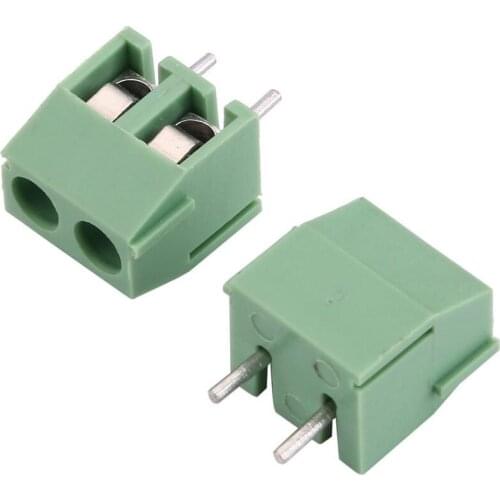 KF396 2/3Pin 3.96mm Pitch 2/3 Pin 2/3 Way Straight Pin 300V 10A PCB Screw Terminal Block Connector Resistor