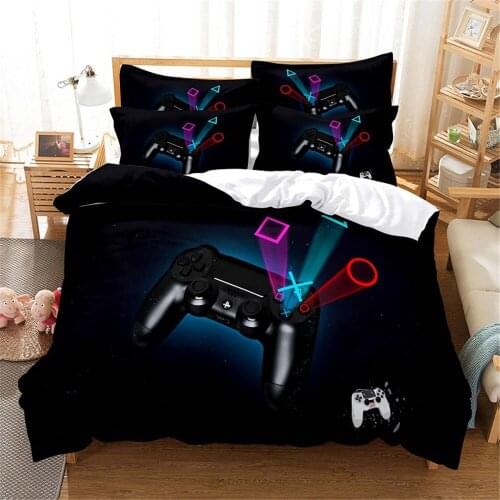 3D game Bedding Set Queen Bedding Duvet Cover Set Bedding Set Bed Cover Cotton Queen Bedroom Bed Cover Set Bed Set Bedding