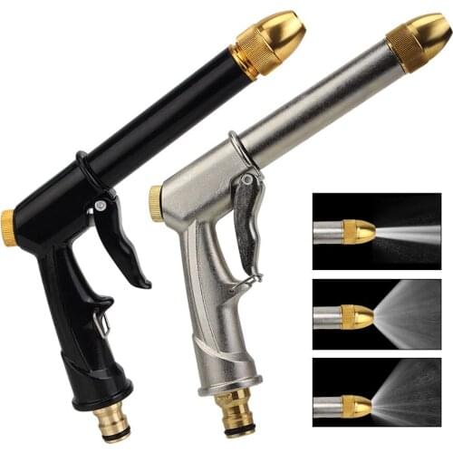 Copper Car Washer High Pressure Water Gun Nozzle Foam Washing Tools Off Road 4x4 SUV Automobile Motorcycle Accessories Universal