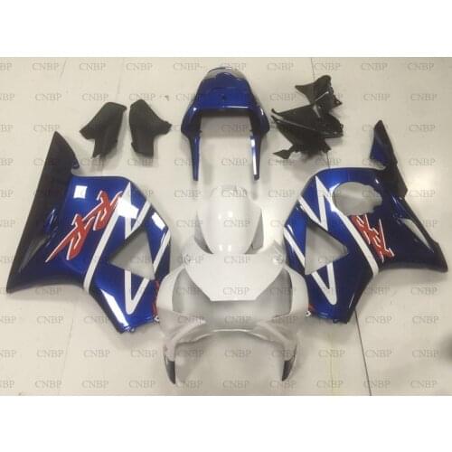 CBR 954RR 03 Motorcycle Fairing CBR 954RR 2002 - 2003 Dark Blue White Abs Fairing CBR 954 RR 2002 Body Kits