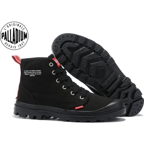 Original PALLADIUM New PAMPA HI TC Men Women Sneakers Classic high Canvas Shoe Ankle Boots Fashion Walking Shoes 35-45