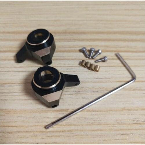 2 Piece RC Car Front Steering Assembly for Axial SCX24 90081