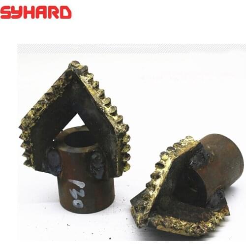 Full Teeth 3 wings Alloy Drill Bit 3wings 3 Angles Alloy Drilling Tool