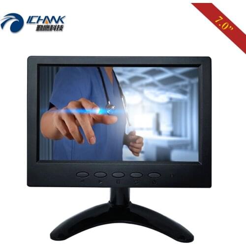 ZB070JC-26R/7" inch 1024x600 16:9 Fullview Mini VGA HDMI USB Small Portable 4 Wire Resistive Touch LCD Screen PC Monitor Display