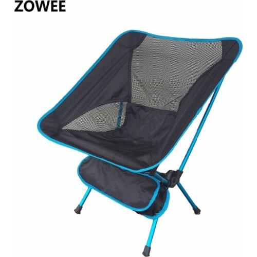 Folding Outdoor Beach Fishing Chair Portable Super-light Breathable Backrest Beach Picnic chair Barbecue Camping Stool