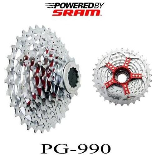 SRAM PowerGlide PG 990 PG-990 Cassette MTB bicycle bike freewheel 9s PG990 11-32T 11-34T