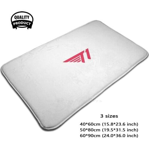 T1 3D Household Goods Mat Rug Carpet Foot Pad Esports T1 Gaming Gamer Csgo Sports