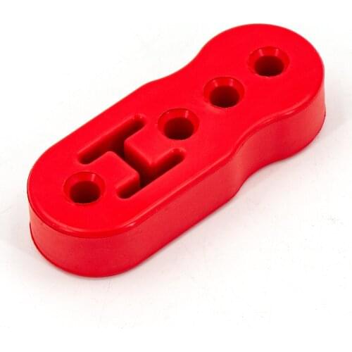 Universal 10mm 4 Holes Muffler Insulator Hanger Car Exhaust Tail Pipe Mount Bracket Hanger Auto Accessories