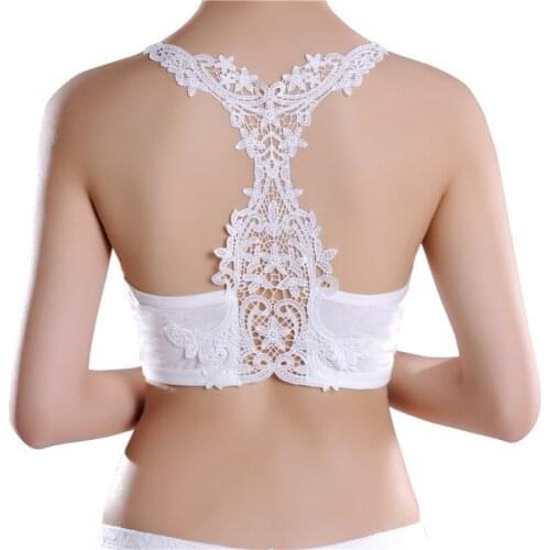 Women Sexy Lace Bralette Bra Bustier Crop Top Black Cropped Blusas Vest Halter Tank Tops Haut Femme