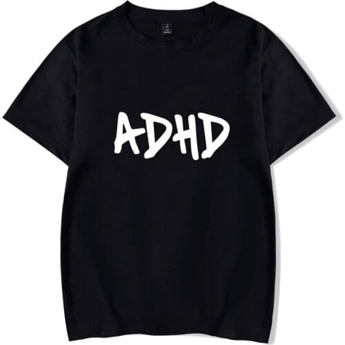 2021 Joyner Lucas Fashion ADHD T-shirt Men Women Summer Short Sleeve Hip Hop T shirt Casual Streetwear T shirt Tops