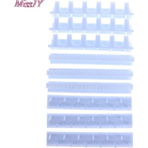 9 in 1 Wall Hanging Jewelry Hooks Display Organizer Earring Necklace Ring Holder