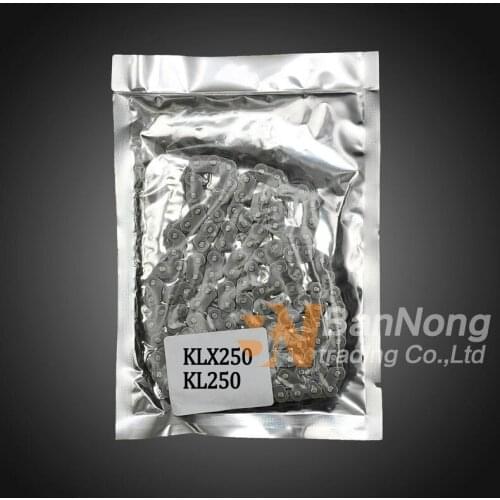 Free Shipping Dirt motorcycle high quality CAM CHAIN Small Engine Chain For KAWASAKI KLX250 KL250