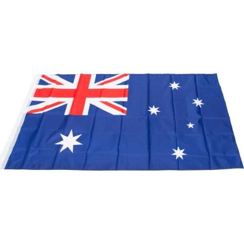 Free shipping xvggdg New 90x150cm Large Australia Flag Polyester the Aussie National Banner Home Decor