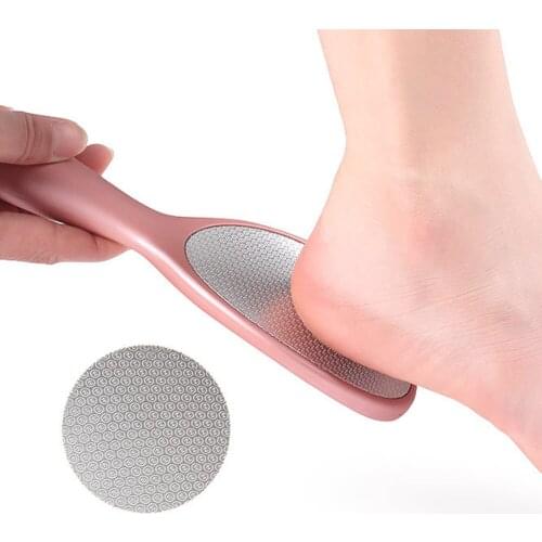Double-Side Foot Heel File Grater Washable Dead Skin Remover Scrub Plate Remover Pedicure Manicure Nail Tools