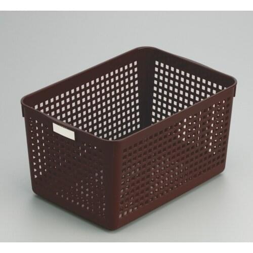 Household label storage basket cd finishing basket plastic storage box 4584