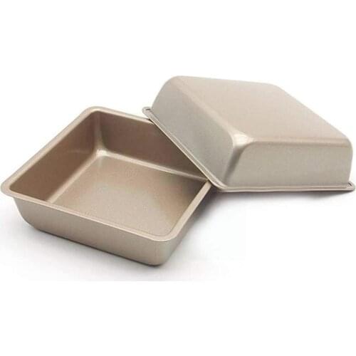 7/8 Inch Square Baking Pan High Carbon Steel Chef Nonstick Oven Tray Pan Toast Bakeware Toast Bread Mold Tray Microwave Coo S9n9