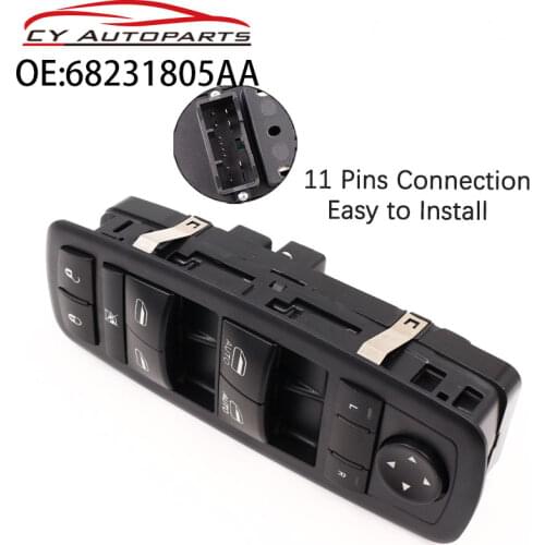 New Power Master Window Switch Fit For Dodge Charger Chrysler 200 300 Ram 4 Door 68231805AA