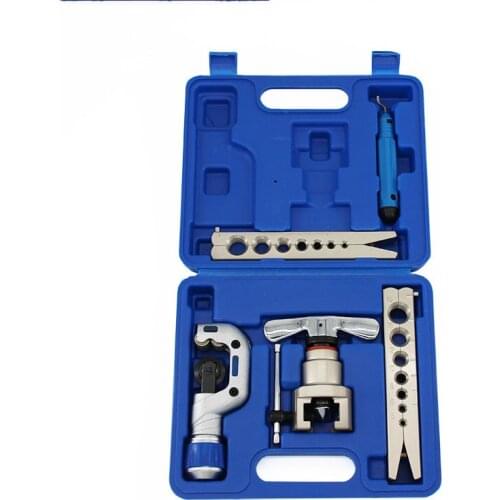 NEW Air Conditioning Refrigeration Repair Kit Eccentric Tapered Flaring Tool Manual Copper Tube Expander Tool Set 6-19mm