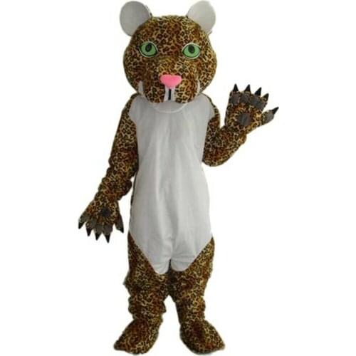 New Happy Carnival Mascot Halloween Leopard Cosplay Performance Costume Adult Use Birthday Party Advertising Parade Set