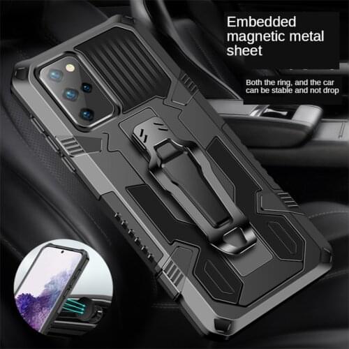 Shockproof Armor Case For Samsung Galaxy S20 FE M51 A21s A41 A51 A71 Hybrid Rugged Stand Back Cover For Galaxy Note 10 20 Ultra