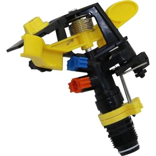 360 degrees rotary jet Sprinklers Garden Lawn Landscape Farmland Sprinkler Irrigation watering Double outlet nozzle 5 Pcs