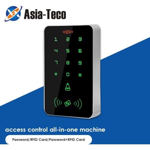 RFID Access Control Keypad Digital Panel 13.56Mhz Door Lock Card Reader System Smart Door Access Control System 1000 User