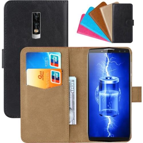 Luxury Wallet Case For Blackview P10000 Pro PU Leather Retro Flip Cover Magnetic Fashion Cases Strap