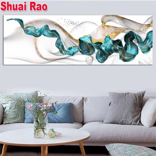 Modern Big Size Abstract Diamond Painting Shopify Drop shipping Home Decor Mosaic Diamond Embroidery Sofa Living Room Wall Art