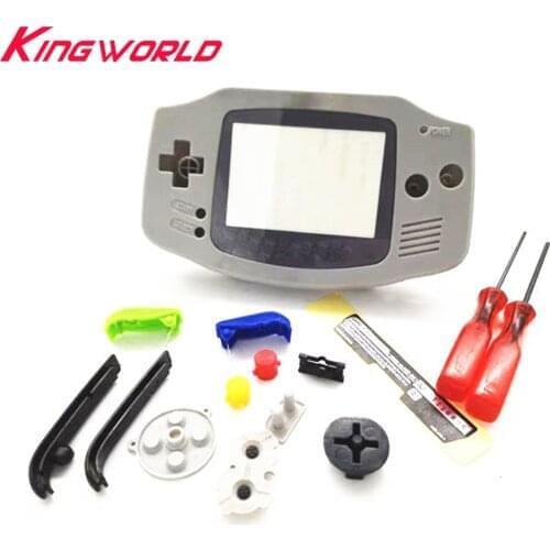 10 set Limited Edition Full Housing Plastic Shell Cover replacement for Gameboy Advance for GBA Game Console Case