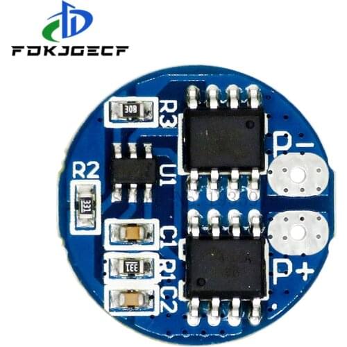 10PCS 2S 5A Li-ion Lithium Battery 7.4v 8.4V 18650 Charger Protection Board bms pcm for li-ion lipo battery cell pack