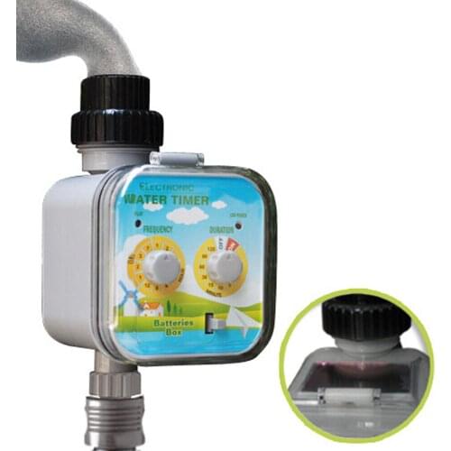 2years warranty 12watering interval optionnew water proof solar power Electronic Garden Water Timers